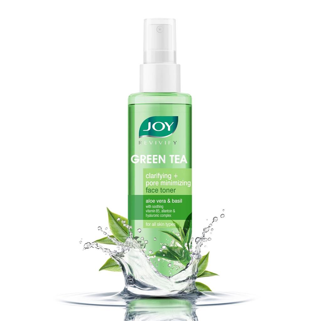 Joy Clarifying & Pore Minimizing Green Tea Face Toner 150ml Alcohol Free Hydrating Refreshing Skin