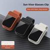 Premium Sunglasses Clip Convenient Sun Visor Glasses Clip Sunglasses Holder  for Car Visor