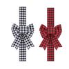 Xmas Bow Ribbon 20x200cm Soft Polyester Bow Decoration for Holiday Parties Weddings