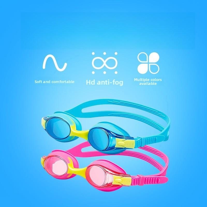 Silicone Goggles Anti-fog High Definition Swimming Glasses Diving Supplies Waterproof Swimming Goggles