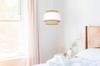 Hanging Lamp, Ceiling Chandelier, Lampshade, Boho Juta