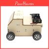 Kids Wooden Diy Vacuum Sweeper Educational Toy For Stem Learning Handmade Cleaning Cart Garbage Truck