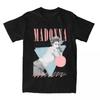 Madonna Qeen Of Pop 80s Music Singer Shirt Merchandise for Men Women Cotton Fashion T-shirt Short Sleeve Tops Classic