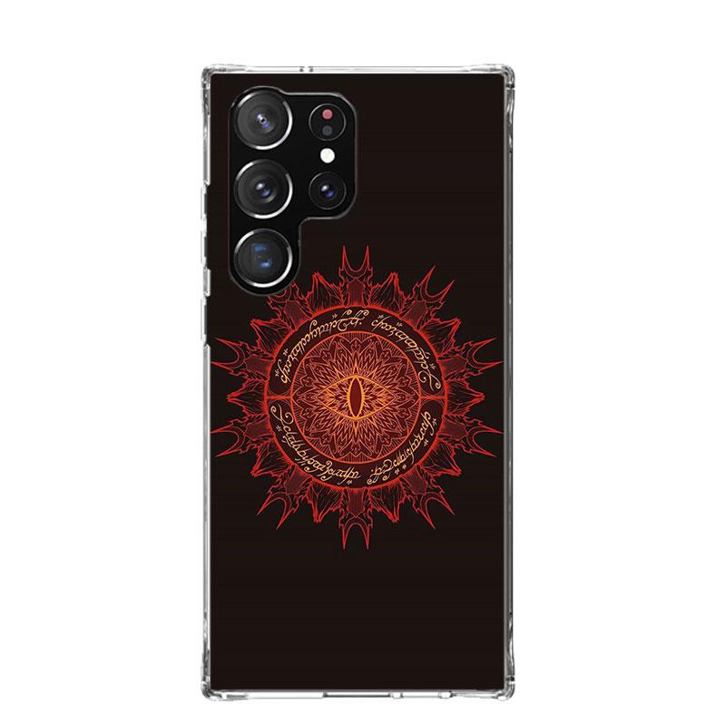 

The L-Lord of The R-Rings Phone Case For Samsung Galaxy S25 Edge S24 S23 S22 S21 FE S20 Ultra S10 Plus + Art Customized Coque Samsung S10
