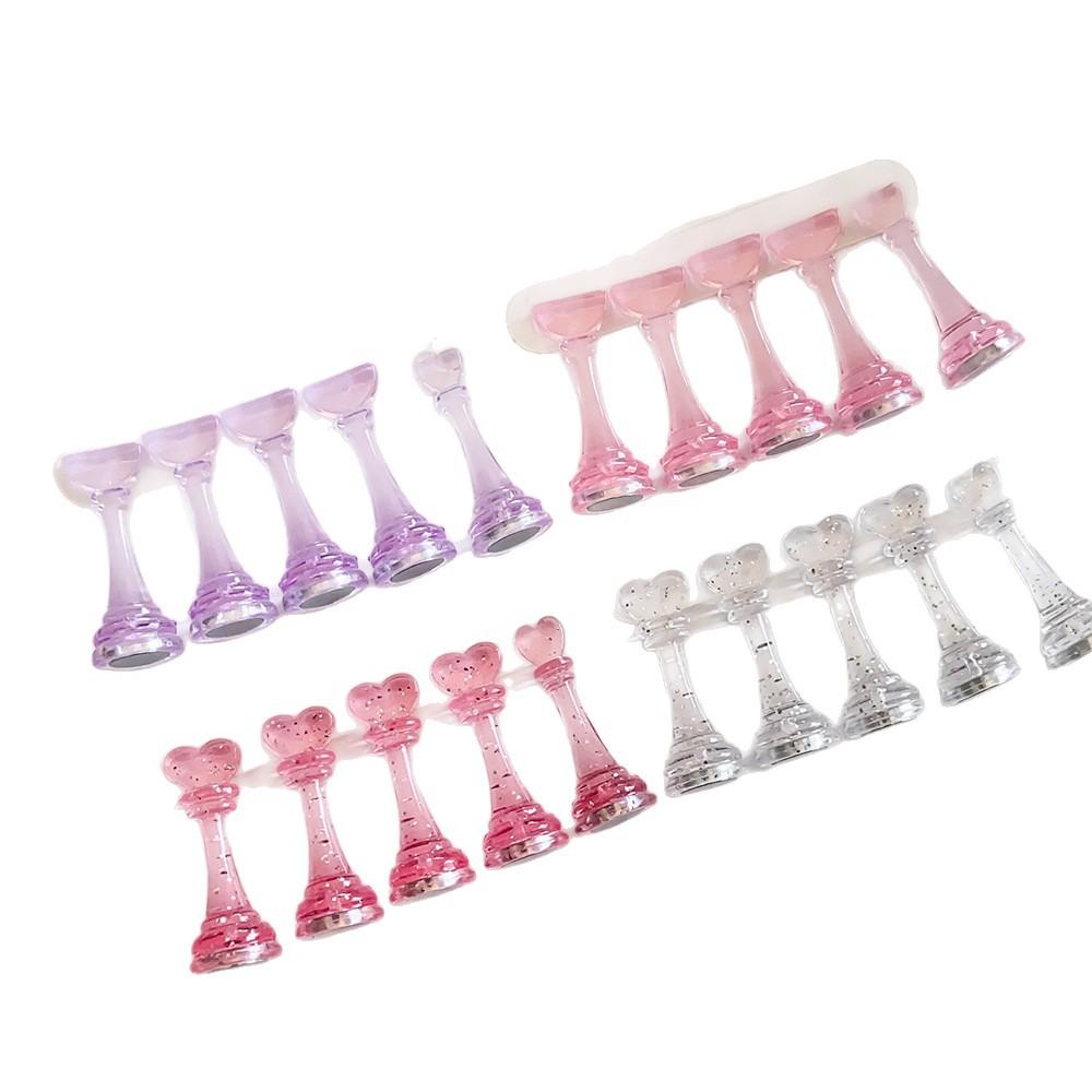 Nail Tool Practice Holder Acrylic Enhanced Transparent Chess Piece Strong Magnetic Wearing Board Display Stand