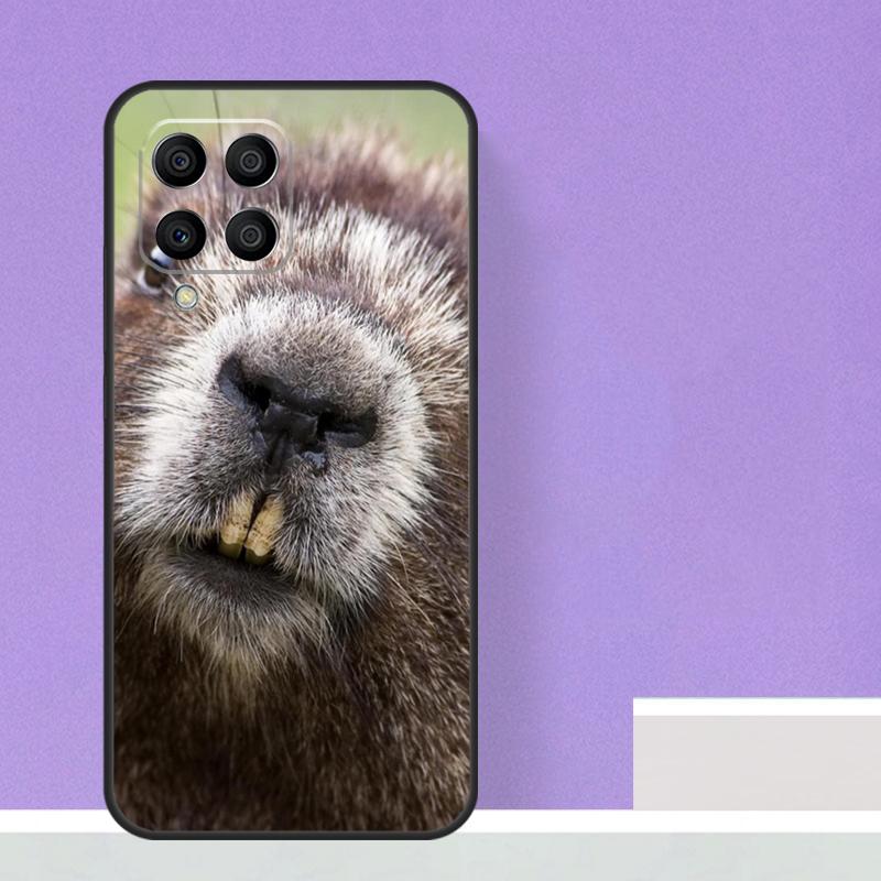 Animal Beaver Case For Samsung Galaxy M16 M11 M21 M31 M20 M23 M54 M14 M34 M13 M52 M32 M12 M36 M56 M15 M55