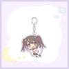 6CM Cute Anime Onimai: I'm Now Your Sister!Keychain Acrylic Figure Keyring Pendant Cosplay Jewelry Charm Fans Gifts