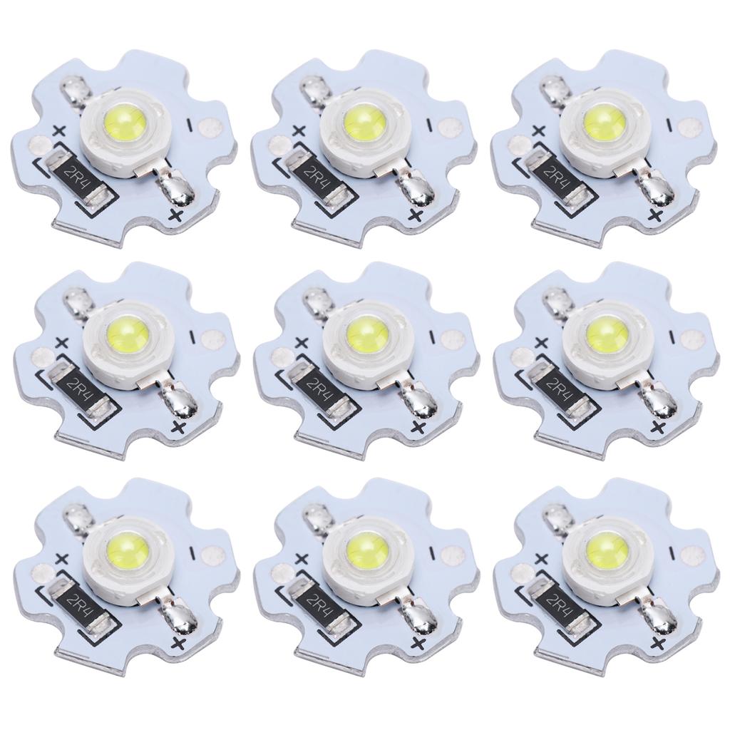 25Pcs 5V LED Chips 200LM 3W High Power LED Lamp Beads for DIY Lighting Fixtures