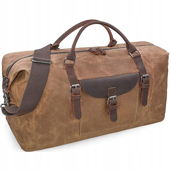 Duża Torba Podróżna Sportowa, Wielofunkcyjny Design 54X27X32Cm