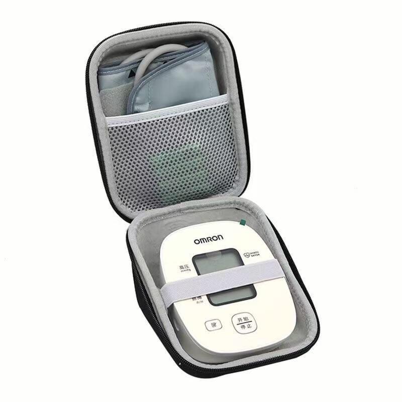 Carrying Organizer Case for Omron Upper Arm Blood Pressure Monitor, Portable Protective Storage Bag, Durable & Lightweight