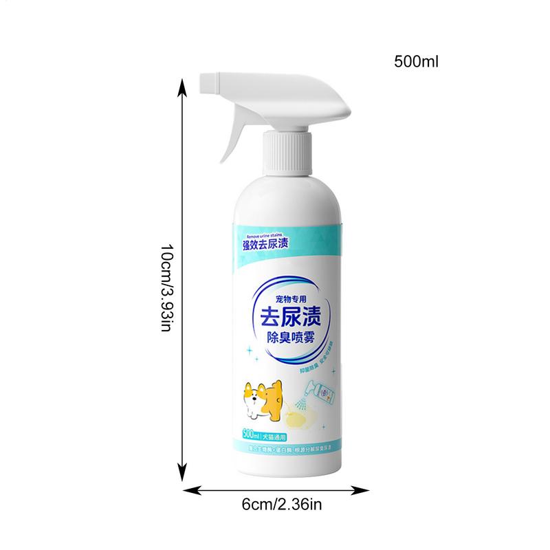 Pet Odor Eliminator Spray 16.9oz Pet Odor Control Spray Couch Perfume Dog Calming Deodorizer Long-Lasting Air Conditioner For