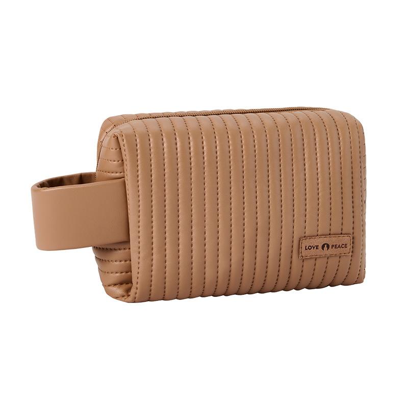 Lady Cosmetic Bag Women PU Makeup Bag Waterproof Toiletry Travel Wash Pouch Beauty Case Portable Storage Bag Organizer Gifts New