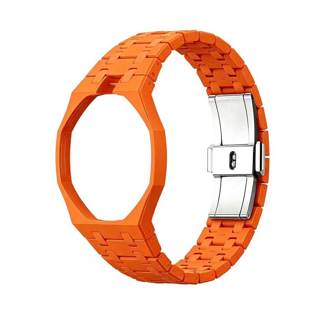 Auf Lager: Aibo-kompatibles Keramik-Uhrengehäuse & Armband-Set für Swatch Taschenuhren - Vollkeramik-Armband