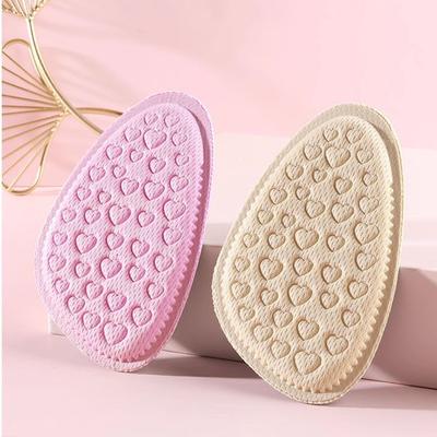 Soft Forefoot Pads Shoes Accessories Anti-Slip Comfortable Half Insoles Sweat-wicking Breathable Women Shoe Insoles Foot Care