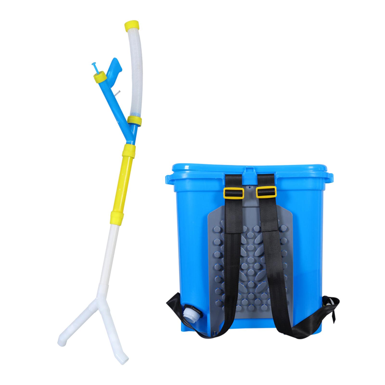 

25л Профессиональные садовые принадлежности Удобная ручка Ручной разбрасыватель удобрений Распыление удобрений Диспенсер удобрений для кукурузы