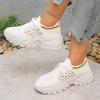 Women's New Flying Weaving Sports Shoes Casual Shoes Spring and Summer New Mesh Breathable Running Shoes