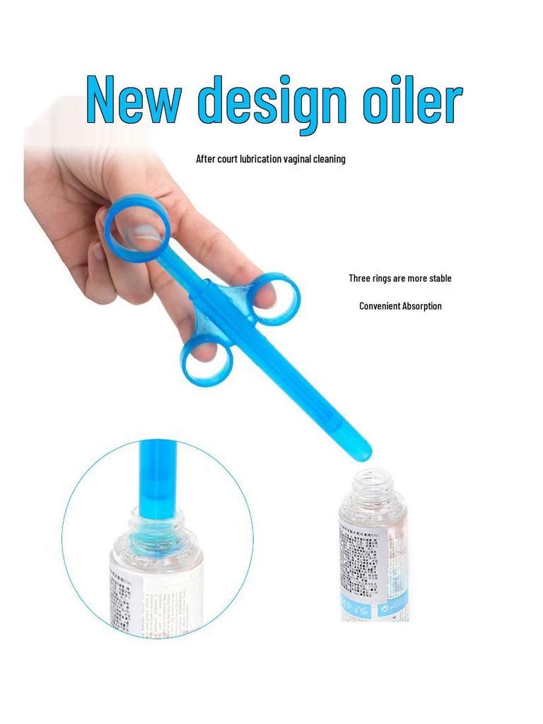 Adult Erotic Lubricant Applicator Syringe