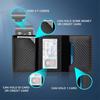 Rfid Credit Card Holder Men Wallets for Airtag Slim Thin Bank Cardholder Case Travel Minimalist Wallet for Apple Air Tag Tracker