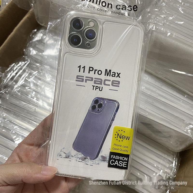 Clear Soft Anti-Fall Case for iPhone 16/16 Pro Max, Compatible with iPhone 13/15
