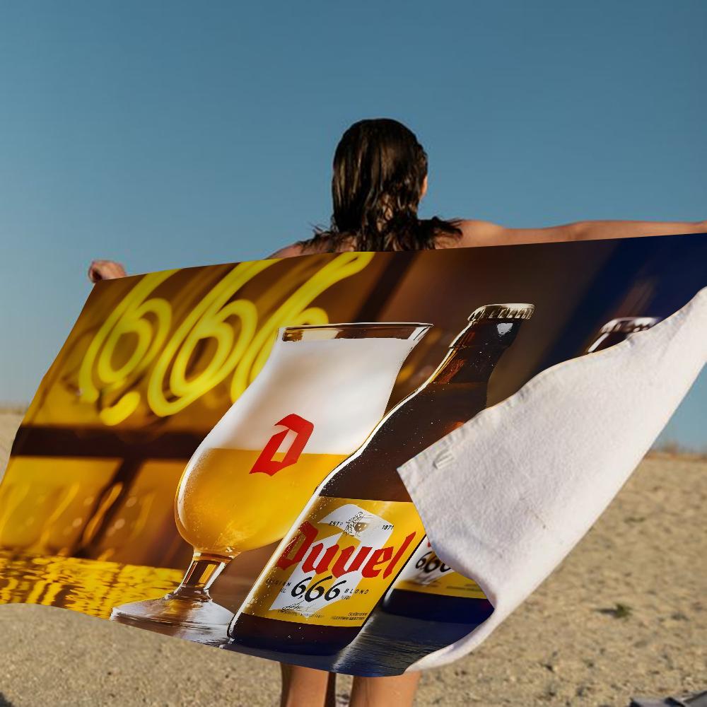 Duvel Bier Cartoon Strandtuch Niedlich Kawaii Zimmerdeko Bad Mädchen Kinder Handtücher Für Badezimmer Dusche