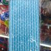 Individually Wrapped Biodegradable Striped Paper Straws