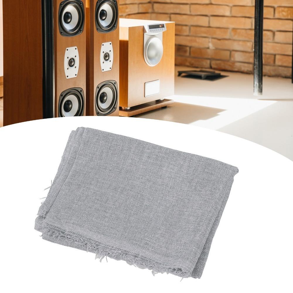 Retro Style Double Layer Speaker Grill Cloth Thickened Speaker Covers Automotive Panels