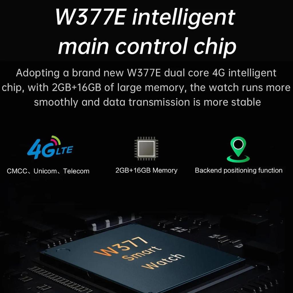 Android smartwatch with SIM card, calling, Wi-Fi, GPS, and camera for men.