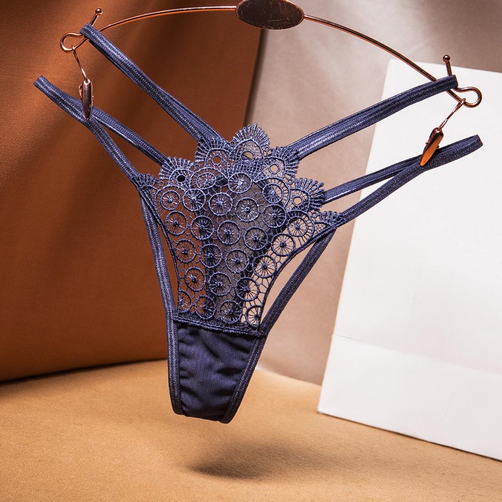 Lace Thin StrapThong Women Low Waist Panties Sexy Underwear 179