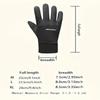 1 Pair Winter Waterproof Windproof Anti-Slip Touchscreen Warm Gloves, Suitable For Outdoor Cycling, Driving, Skiing, Unisex