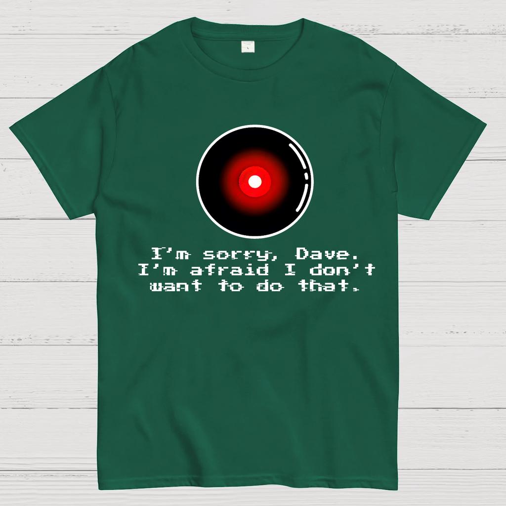 An Introvert's Odyssey I‘m sorry dave Cotton Summer Casual Cool Loose T-Shirt