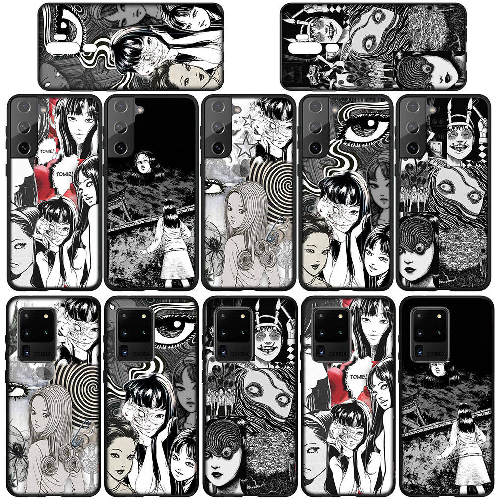 for Samsung Galaxy S25 S24 S23 iPhone 17 16 15 Xiaomi Redmi Note 14 13 12 11 Plus Pro Max XR A37 Phone Case Poster Tomie Junji Ito OPPO Huawei Cover