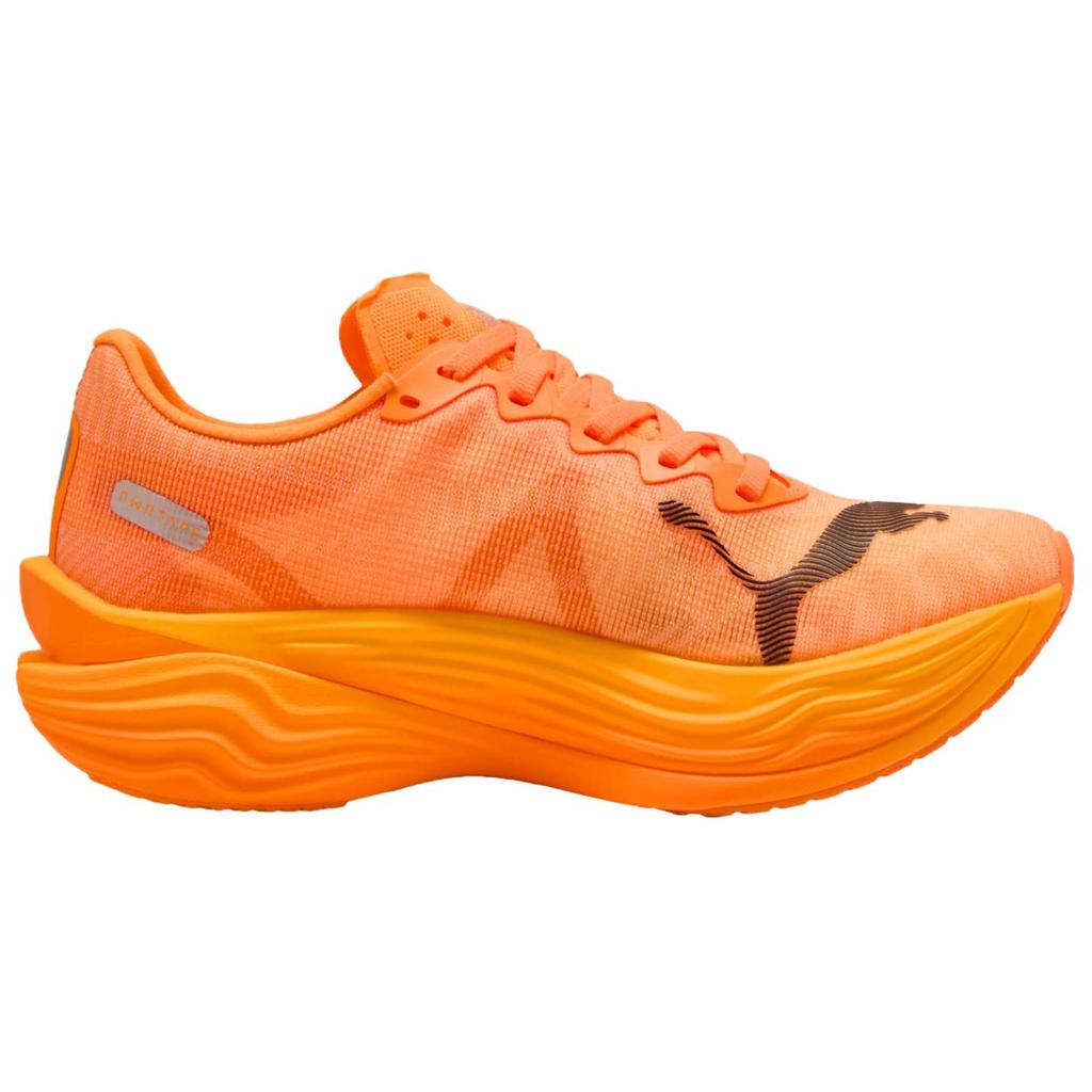 Puma  Deviate Nitro Elite 3 Heat Fire Black Women Sneakers Orange 309810-09