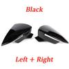 Black For Seat Leon 5F MK3 ST Cupra 2013- Ibiza MK5 Arona 2017-2018 Car Side Rearview Mirror Cover Accessories