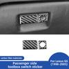 Carbon Fiber Style Interior Sticker for Lexus GS 1998-2005 Front Passenger Toolbox Switch Cover