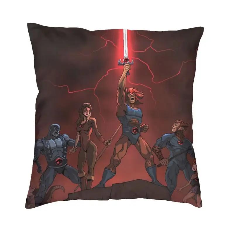 

Аниме Аниме Громокошки Наволочка для квадратной подушки Домашние декоративные подушки Подушка для гостиной Двусторонняя печать 40x40cm16x16Inch