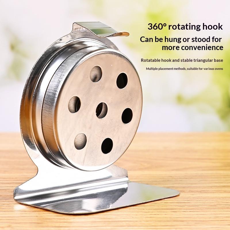1Pcs Kitchen Tools 300°C Stainless Oven Thermograph Mini Dial Stand Up Temperature Meter BBQ Thermograph Household Oven Cookware