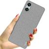IMAK Ruiyi Series for Sony Xperia 10 VI Case Fabric Texture Leather+PC Phone Back Cover