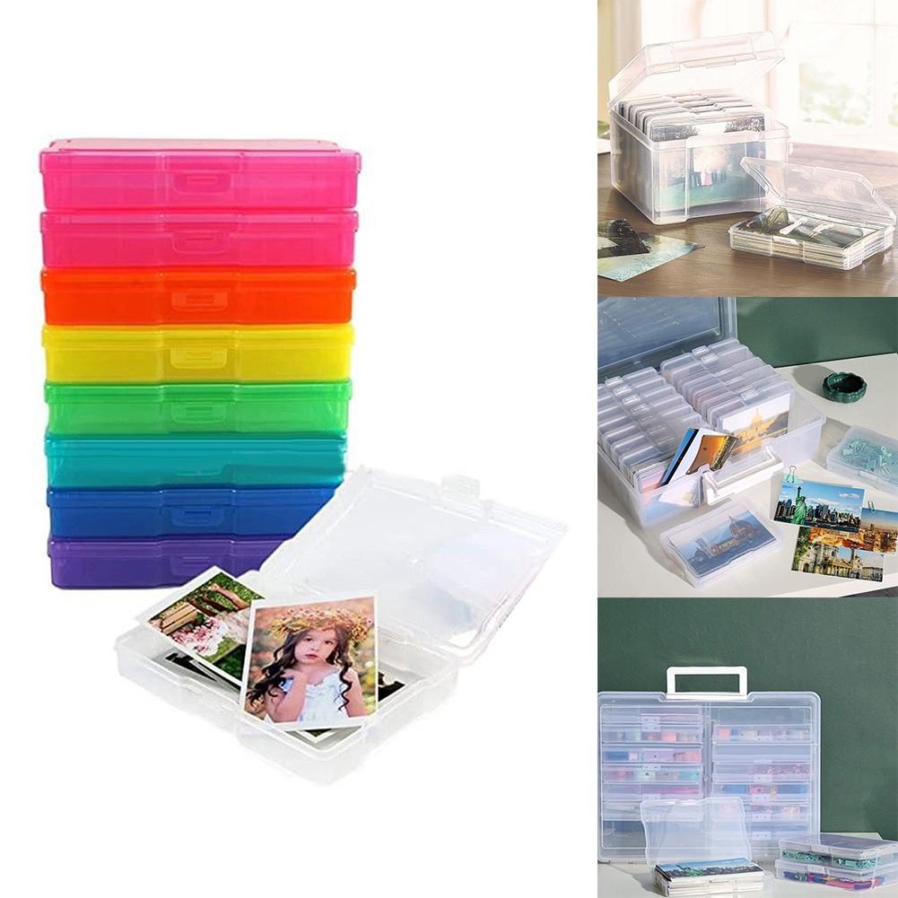 

1pcs Photo Storage Box Big Capacity Multiple Color