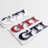 YKPSC1 3D Metal GTI Grill Emblem Badge Rear Trunk Decal Car Sticker for Volkswagen VW Golf 5 6 7 8 MK2 MK3 MK4 MK5 MK6 MK7 Accessories
