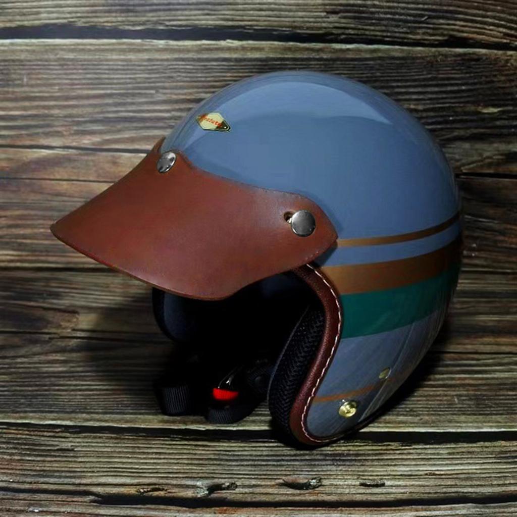 Retro 3 Pin Helmet Visors for Scooter Motorcycle Sports Jet Helmets Helmets Brim Flip Up Windshield Rain Sun Protections