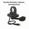 Waterproof Plug Thumb Throttle for Right Hand Finger Throttle for 108X Electric Scooter