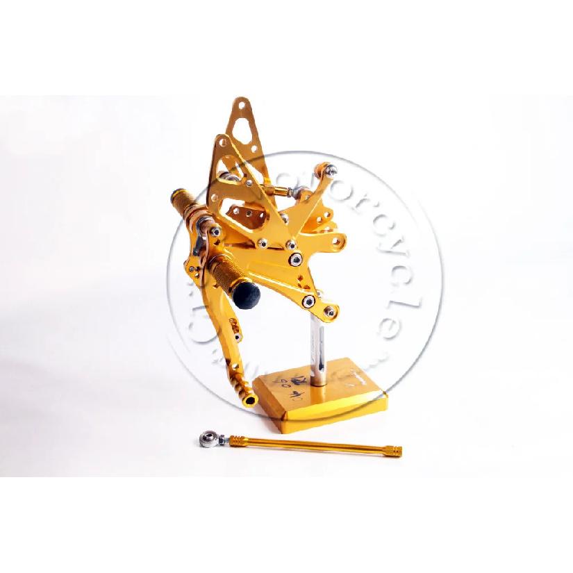 For BMW S1000RR HP4 2009 2010 2011 2012 2013 2014 Motorcycle Footrests CNC Rearset Rear Set Adjustable Foot Pegs Footpeg 09 10