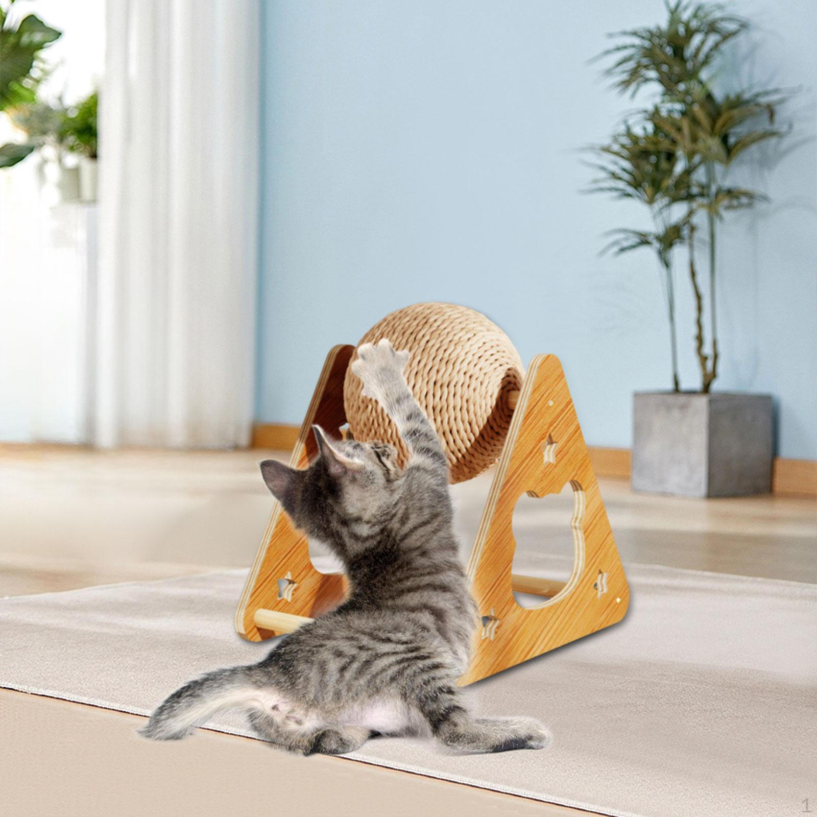 

Когтерезный круг для кошачьих игр и царапания в помещении L