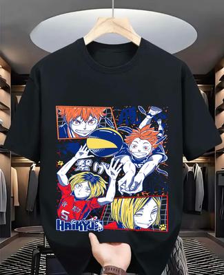Hinata Shoyo Manga Strip Haikyuu Haikyu Anime Unisex Tshirt T-Shirt Tee ALL SIZE