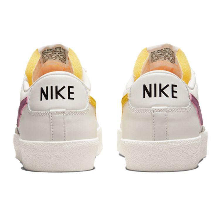 Nike Blazer Low 77 Vintage Sail Multi Men Sneakers White Light-Bordeaux Vivid-Sulfur DA6364-106
