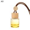 1Pcs Small Round Cap Empty Pendant Ornament Car Essential Oil Diffuser Fragrance Air Freshener Scent Perfume Bottle