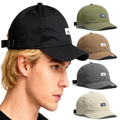 American Retro Short-Brimmed Baseball Cap Thin Soft-Top Quick-Drying Hat For Men And Women Outdoor Sports Sun Visor Baseball Ca