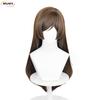 Momozono Nanami Cosplay Wig Anime Long Brown Straight Heat Resistant Synthetic Hair Party Role Play Wigs + Wig Cap
