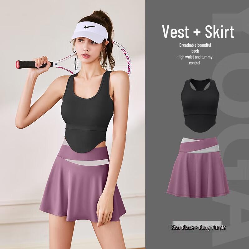 Yimai Women s Summer Naked-Feel Yoga & Running Set