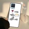 Coffee Wine Cup Case For Realme GT7 Pro GT6 C65 C67 C61 C53 C55 C51 C25 C63 C71 C75 11 12 13 14 15 Pro Plus